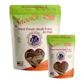 Sweet Potato Dog Steak Fries - Steak Fry shaped pieces